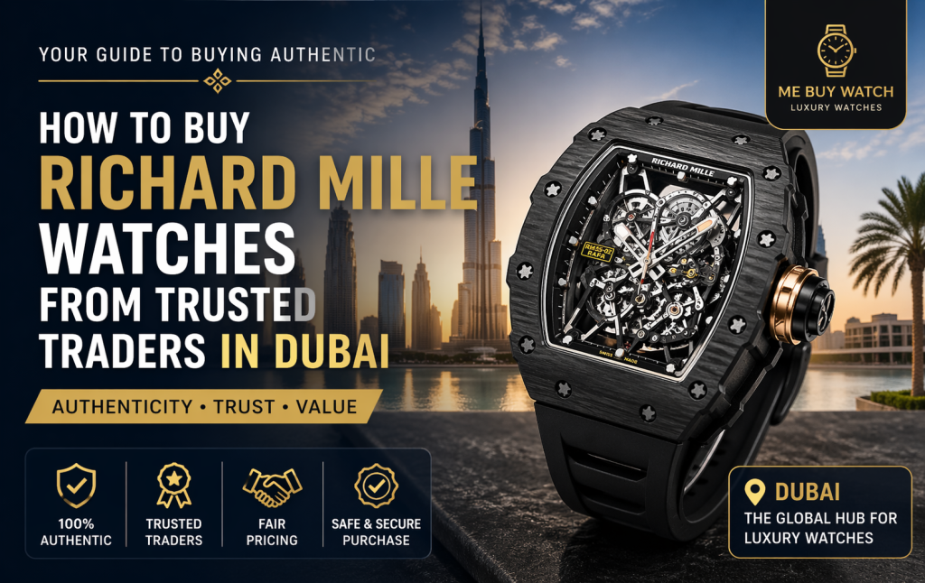 How to Buy Richard Mille Watches from Trusted Traders Dubai